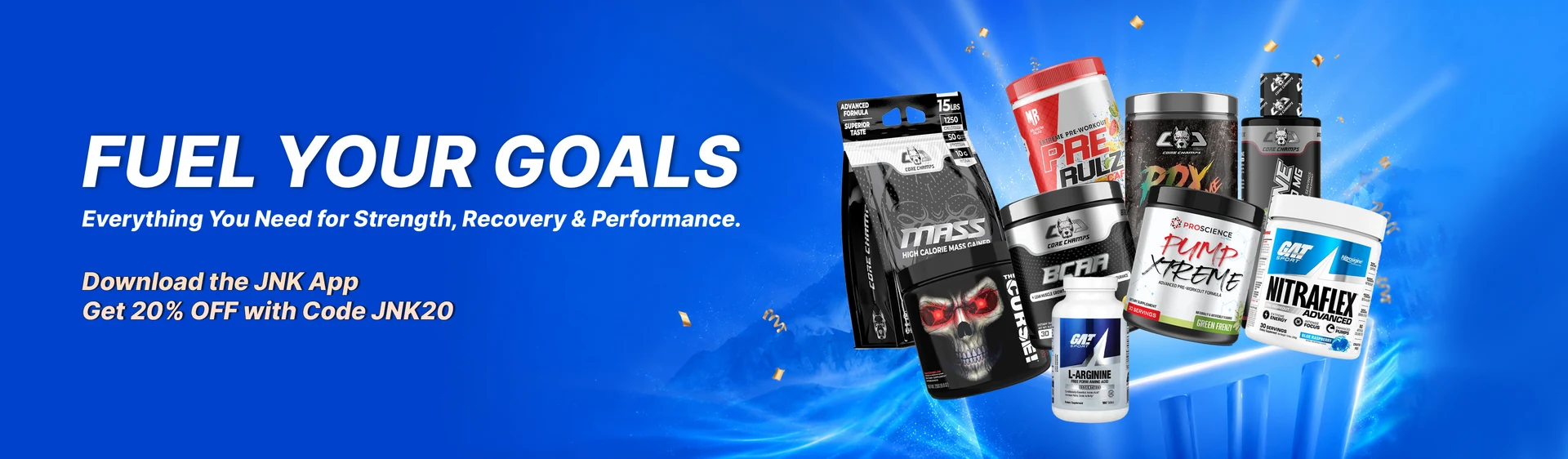 Fuel Your Goals — everything you need for strength, recovery and performance